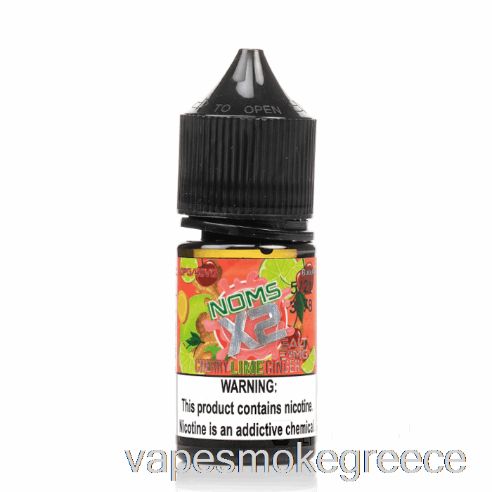 Vape Greece Cherry Lime Ginger Salt - Nomenon E-liquids - 30ml 48mg